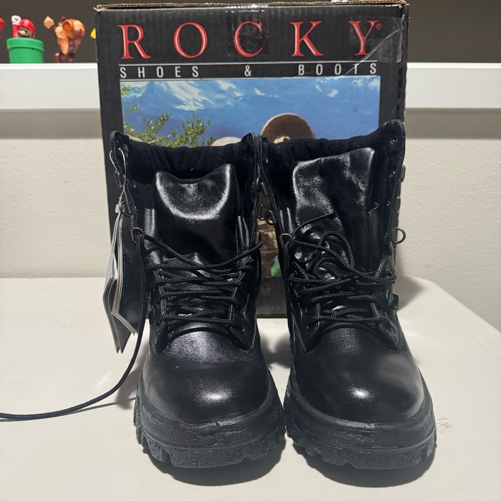 Rocky Shoes and Boots TMC Duty Plain Toe Boot